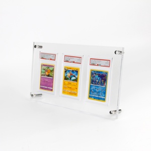 Estuche Acrílico Multifuncional para Tarjetas Coleccionables con Cierre de Botón para Almacenamiento y Exhibición de Tarjetas Deportivas - Product Image 2