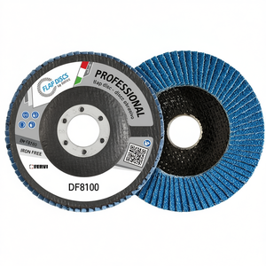 Disque à lamelles professionnel Fervi DF8100, meule sans fer - Product Image 1