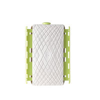 Serpillère à clipser gain de place, tête de fixation à ouverture et fermeture par pression, maintien stable sur le chiffon, idéale pour le nettoyage général de la salle de bain