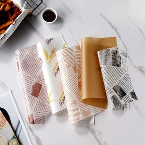 Custom <b>Eco</b>-<b>Friendly</b> Greaseproof PE Single Recyclable Baking <b>Paper</b> Disposable Cookie Jelly Sandwich Hamburger <b>Wrapping</b> Food - Product Image 3