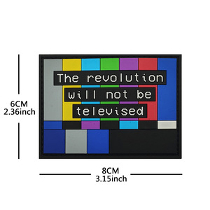 Crossfit tập thể dục thêu PVC 3D sắt-on vá huy hiệu cho armband và cảm thấy tôi chọn bạo lực Thiết kế mũ & Hàng may mặc - Product Image 6