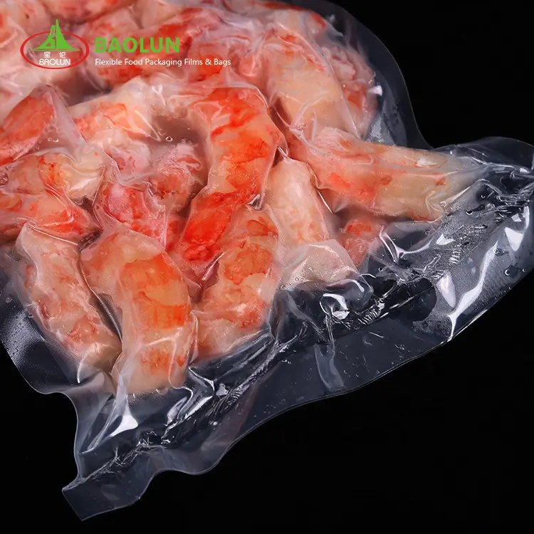 Sacchetto di imballaggio di pollo di prezzo di fabbrica sacchetto di imballaggio di plastica di pollo congelato per alimenti sottovuoto per la conservazione