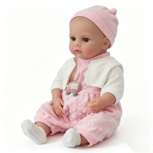 Poupée réaliste personnalisée pour bébé fille, poupée reborn, poupée nouveau-né réaliste, poupée pour jeu d'imitation pour tout-petits - Product Image 2