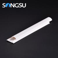 Songsu marque montage facile ferme le couvercle de cordon de câble mural en plastique Pvc conduit de câblage Arc sol