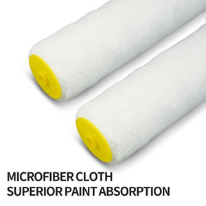 Conjunto de Ferramentas Manuais Personalizadas para Construção e Pintura de Paredes com Rolo e Pincel com Cabo de Borracha - Product Image 4