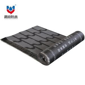Yuaho Offre Spéciale écologique 3D motif SBS <span class=keywords><strong>toit</strong></span> <span class=keywords><strong>terrasse</strong></span> <span class=keywords><strong>rouleau</strong></span> d'étanchéité 3mm gris couleur moderne résistant à la chaleur bitume matériel - Product Image 5