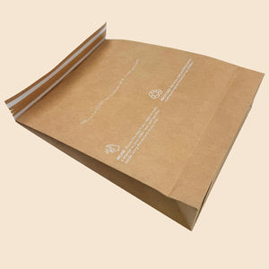 Enveloppes postales en papier kraft biodégradable écologiques, enveloppes en carton <span class=keywords><strong>pour</strong></span> <span class=keywords><strong>envoi</strong></span> postal, sacs adhésifs à soufflet latéral <span class=keywords><strong>pour</strong></span> l'<span class=keywords><strong>envoi</strong></span> de vêtements - Product Image 4