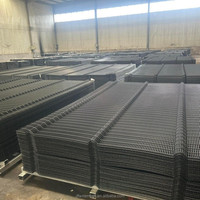 Clôture de prison à vue dégagée haute sécurité 686 868 358 pour le marché africain, clôture en fil soudé anti-escalade de 6 pieds de haut