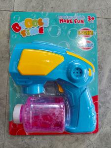 Automatico Unisex soffiatore a bolle mitragliatrice per bambini sparatutto con soluzione di ricarica materiale plastico - Product Image 5