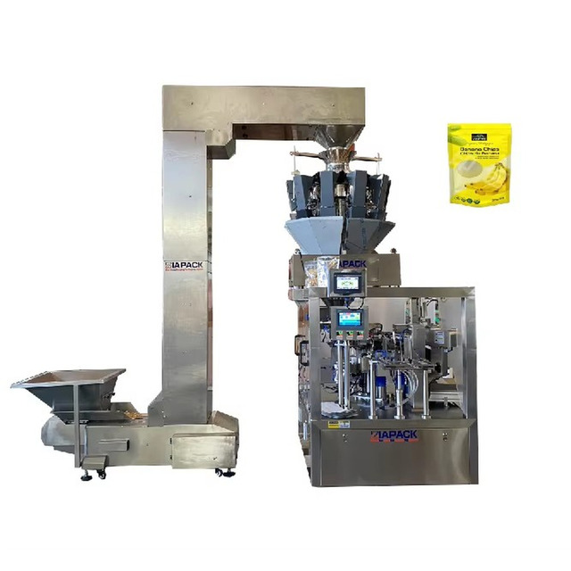 Automatic Premade Bag Packaging Machine Food Pouch Filling Sealing Equipment for Granule Powder Liquid