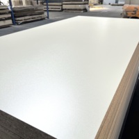 OSB personnalisable de 18 mm avec surface finie pour la fabrication de meubles de chambre et de cuisine