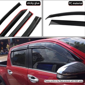 Parasol de Alta Calidad para Ventana de Coche, Color Negro, Protector de Lluvia, Deflector de Ventana para Mitsubishi XPANDER 2018-2024 - Product Image 5