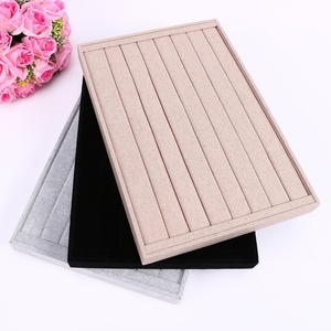 Women Jewelry <b>Box</b> Necklace Ear-stud <b>Earrings</b> Storage <b>Box</b> Jewelry Packaging <b>Gift</b> case - Product Image 2