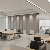 Cloisons mobiles, cloisons amovibles avec isolation acoustique et propriétés anti-taches, matériau MDF pour salles de fonction d'hôtel