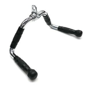 Vigfit Lat kéo xuống thanh cáp máy Phụ kiện đính kèm tricep Dây V xử lý thanh với xoay thanh hình chữ V - Product Image 4