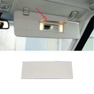 Couverture de pare-soleil blanc ivoire avec miroir de courtoisie OEM LR063681 compatible avec Land <span class=keywords><strong>Rover</strong></span> <span class=keywords><strong>Range</strong></span> <span class=keywords><strong>Rover</strong></span> Sport Discovery 3 Discovery 4 - Product Image 1