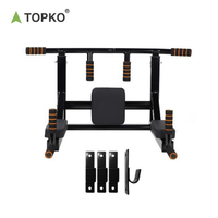 Barre de traction réglable Topko pour la porte, barre de traction portable pour l'entraînement à domicile, pour l'entraînement du haut du corps