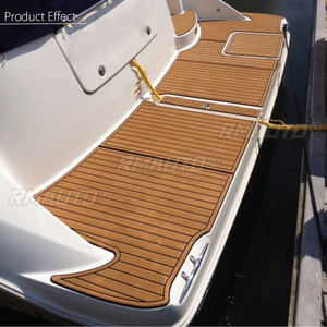Lámina de Espuma EVA Autoadhesiva de 3000x900x6mm para Pisos de Barcos, Yates, Caravanas y Embarcaciones Marinas, Imitación Teca, Tapete Decorativo para Cubierta de Barco - Product Image 3
