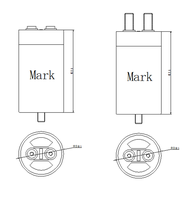 Condensadores de Película de Polipropileno de Montaje Superficial Hongye DC LINK MKP-L0 de 150UF-1500UF para Inversores de Energía Eólica, Máquinas de Soldar y UPS