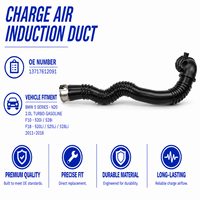 Manguera de Admisión de Aire para Motor BMW F10 F18 OE 13717612091, Tubo de Conducto de Admisión, Repuesto de Filtro de Aire, Piezas de Repuesto para Automóviles