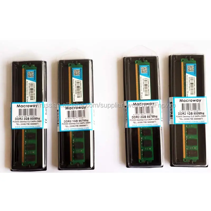 Longdimm настольный компьютер 800Mhz DDR2 2Gb RAM