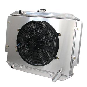 Sistema de Refrigeración, Radiador de Aluminio Completo con Cubierta de Ventilador para Mitsubishi Pajero 3.0L <span class=keywords><strong>NA</strong></span> NB NC ND <span class=keywords><strong>NE</strong></span> NF NG NH NJ NK 92-96 - Product Image 2