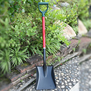 Оптовая продажа землеройные работы квадратный точка Лопата ручной садовый инструмент Лопата для снега с ручкой Садоводство - Product Image 5