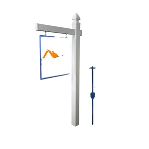 Área húmeda de alta calidad y Poste decorativo para exteriores duradero para señalización de Casa/venta. - Product Image 6