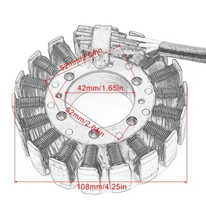 Pour Honda CBR600RR CBR600 <span class=keywords><strong>CBR</strong></span> 600RR <span class=keywords><strong>600</strong></span> <span class=keywords><strong>F5</strong></span> 2003-2006 Moteur Magnéto Stator Bobine 2003-2006 Moto Système Électrique - Product Image 5