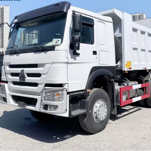 Camion benne multifonctionnel d'occasion HOWO 6x4 à conduite à droite Euro 3, 371ch/375ch, en promotion - Product Image 2