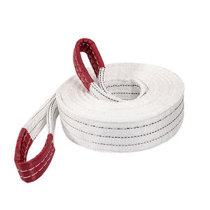 カスタム0.5-12トン高強度グレードウェビングスリングフラットリフティングスリングホール接続重いリフティングニーズのための1年間の保証 - Product Image 5