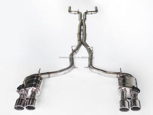 Silencieux de tuyau d'échappement en acier inoxydable titane Performance pour Maserati Ghibli S <span class=keywords><strong>Q4</strong></span> Sq4 3.0t 2014-2019 système d'échappement Catback - Product Image 5