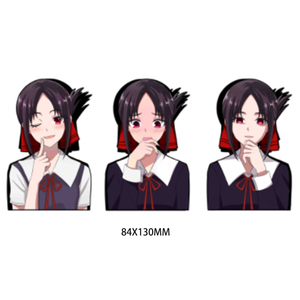 สติกเกอร์การ์ตูนดีไซน์อนิเมะดาวเคลื่อนไหว 3 มิติแบบกำหนดเอง ชิโนมิยะ คากุยะ สำหรับตกแต่งรถยนต์ แล็ปท็อป ตู้เย็น กันน้ำ เป็นมิตรกับสิ่งแวดล้อม ป้องกันรังสียูวี - Product Image 1