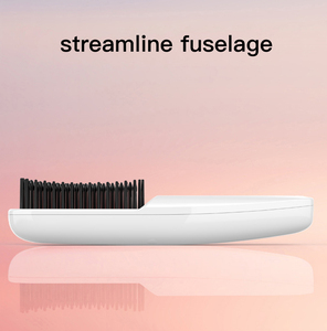 Portable Mini Hair Straightener Comb Heating Hair Style Tools Straightening Wireless Cordless Hair Straightener Brush - Product Image 2