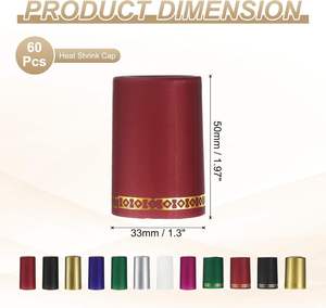 Película de PVC Termoencogible para Sellado, Color Personalizado, Logotipo, Tapón para Botellas de Vino, Sello Termoencogible - Product Image 4