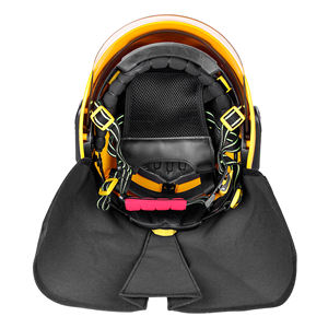 Pompiere ad alta temperatura f2 fire helmet nfpa negro fighter - Product Image 1