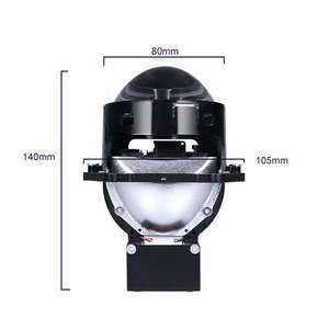 TCYATO New 160-watt <strong>High</strong>-<strong>power</strong> Dual-lens Automotive LED <strong>Headlamps</strong> and 3-inch Car Cup Laser Projector Bulb Lamps - Product Image 6