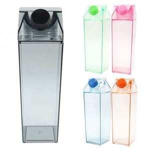 Bouteilles d'eau et gobelets à lait en plastique acrylique transparents, personnalisables, pour jus, usage domestique et extérieur, vente en gros - Product Image 1