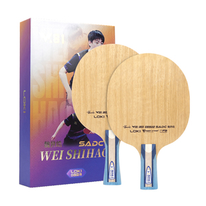 Lame de <span class=keywords><strong>tennis</strong></span> de table Loki W81 Wei Shihao SADC 5 bois + 2 Super Aramid Carbon Offensive Ping Pong Racket Blade - Product Image 1