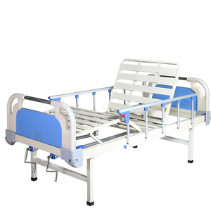Cama de Hospital Manual con Ruedas, de Material ABS, 2 Funciones, Ideal para Hospitales, Residencias y Clínicas, Superventas - Product Image 1