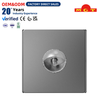 Prise murale coaxiale simple pour transmission de signal TV satellite domestique, fabrication OEM stable