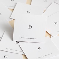 PandaSew Cartes Présentoir d'Emballage Bijoux Personnalisées pour Colliers Boucles d'Oreilles en Papier 400gsm Tendance