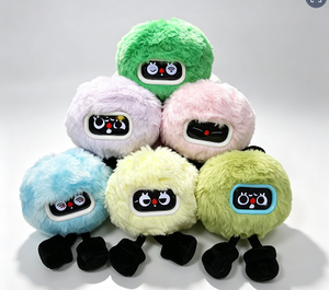 Compagnon IA, Compagnon de conversation IA, Jouet en peluche, Animal en peluche parlant intelligent, Robot, Conversation contextuelle, Interaction vocale, Yeux LED - Product Image 5