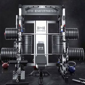 Machine Smith SK-EM996A, équipement d'entraînement multifonctionnel, construction en acier, écologique, durable, portable, usage commercial/à domicile - Product Image 4