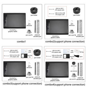 1060Plus <span class=keywords><strong>Tablet</strong></span> digitalizzatore tavoletta grafica con tavoletta grafica digitale con penna da disegno di grandi dimensioni - Product Image 3