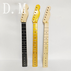 Accesorios para Guitarra, Mástil para Guitarra <span class=keywords><strong>El</strong></span>éctrica, Material de Arce, 22 Trastes, para Diestros, Acabado en Arce, 3 Colores - Product Image 1