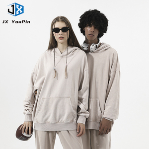 Sudadera con <span class=keywords><strong>capucha</strong></span> personalizada Vintage Heavyweight Sudaderas con <span class=keywords><strong>capucha</strong></span> de gran tamaño Acid Wash Hoodie 350 Gsm No String Tela de algodón <span class=keywords><strong>negra</strong></span> con <span class=keywords><strong>capucha</strong></span> - Product Image 2