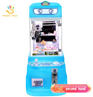Máquina de Juego de Grúa con Garra de Camión de Bomberos Electrónica Mini Golden Hand, Simulador, 120W 110-240V, Enchufe de EE. UU. para Centros de Entretenimiento