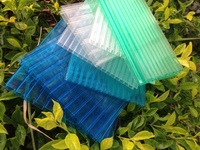 Plaque de polycarbonate vierge : plus facile à manipuler et à installer, procure une éclairage naturel doux et diffus, réduisant l'éblouissement