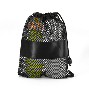 Đa chức năng màu đen Lưới rỗng dây kéo lưu trữ túi lặn Polyester dây kéo Ba Lô Túi - Product Image 5